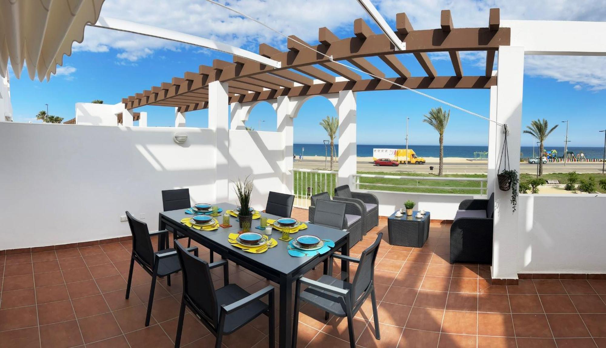 Апартаменты Casa Con Piscina, Mojacar Playa Экстерьер фото